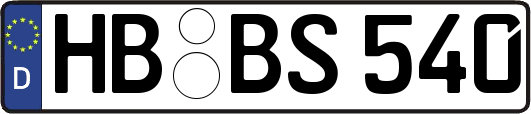 HB-BS540