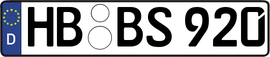 HB-BS920