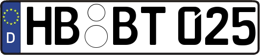 HB-BT025
