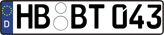 HB-BT043