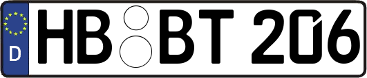 HB-BT206