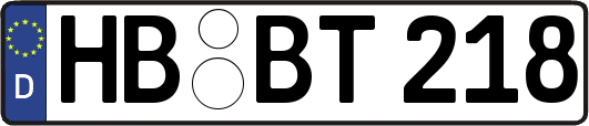 HB-BT218