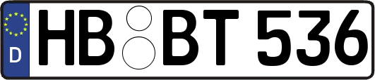 HB-BT536