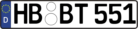 HB-BT551
