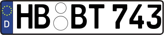 HB-BT743