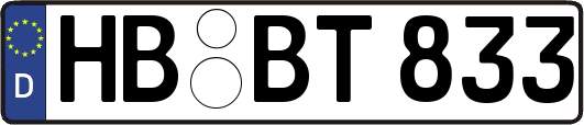 HB-BT833