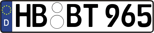 HB-BT965
