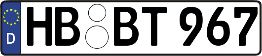 HB-BT967