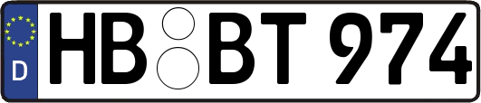 HB-BT974