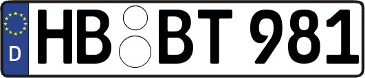 HB-BT981