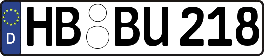 HB-BU218