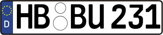HB-BU231