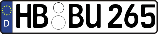 HB-BU265