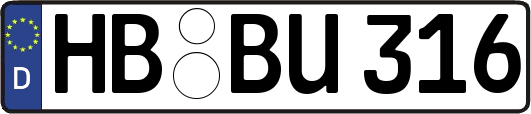 HB-BU316