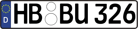 HB-BU326
