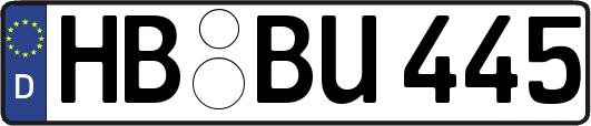 HB-BU445