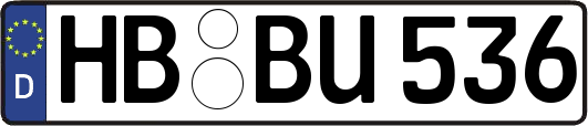 HB-BU536