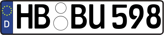HB-BU598