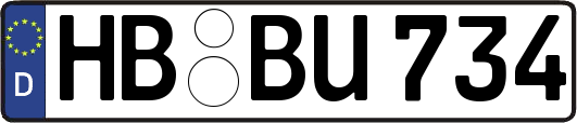 HB-BU734