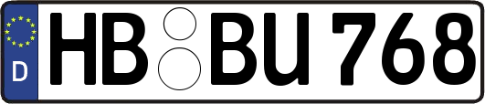 HB-BU768