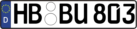 HB-BU803