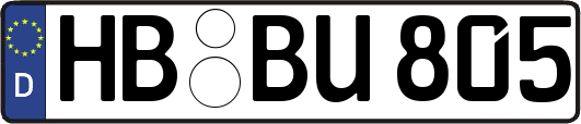 HB-BU805