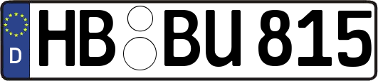 HB-BU815