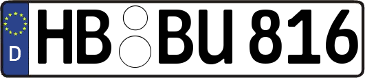 HB-BU816