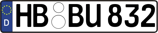 HB-BU832