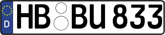 HB-BU833