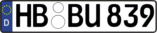 HB-BU839