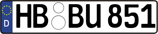 HB-BU851