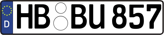 HB-BU857