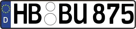 HB-BU875