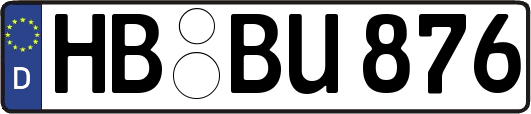 HB-BU876