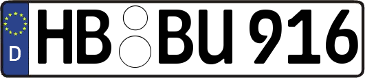 HB-BU916