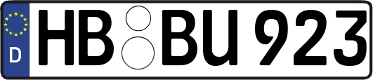 HB-BU923