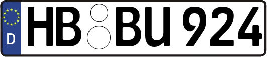 HB-BU924