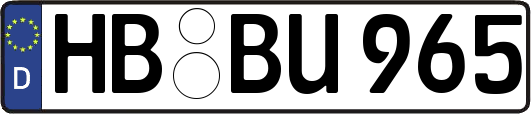 HB-BU965