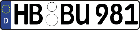 HB-BU981