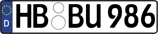 HB-BU986