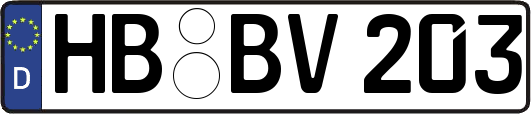HB-BV203