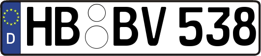 HB-BV538