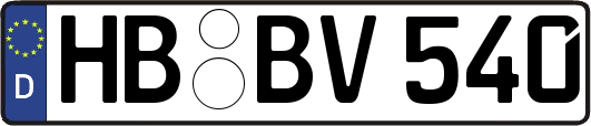 HB-BV540
