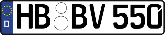 HB-BV550