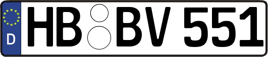 HB-BV551