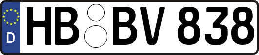 HB-BV838