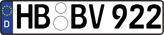 HB-BV922