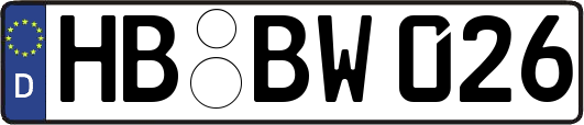 HB-BW026