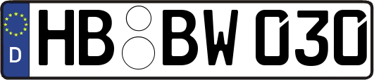 HB-BW030